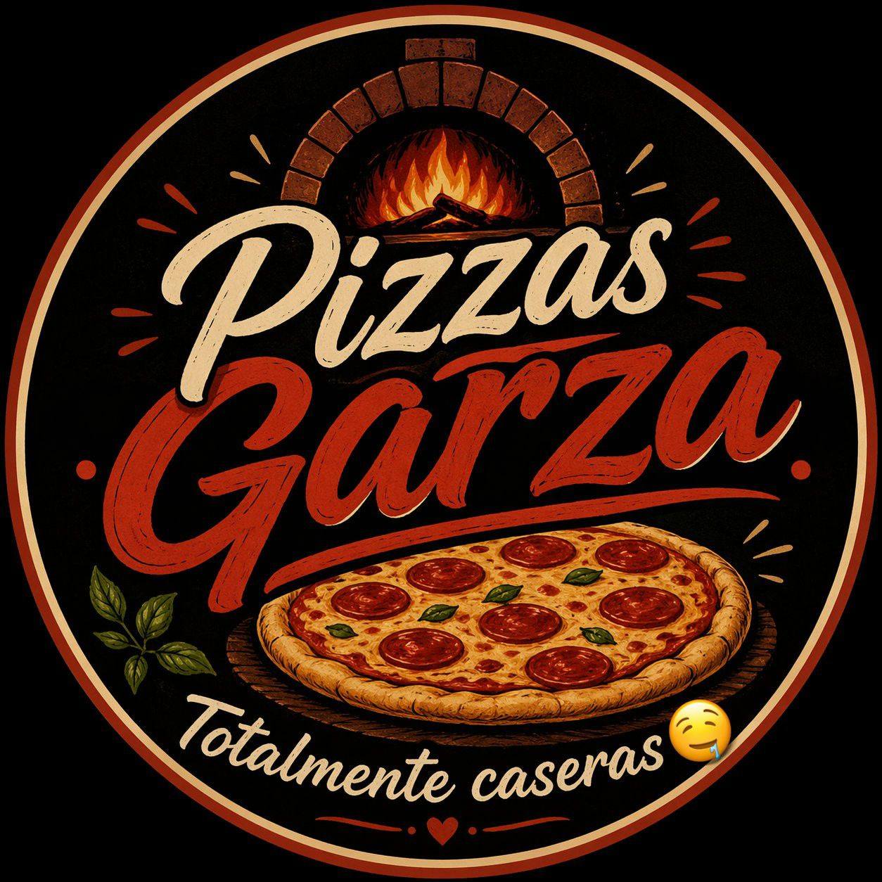 Logo de Pizzas Garza